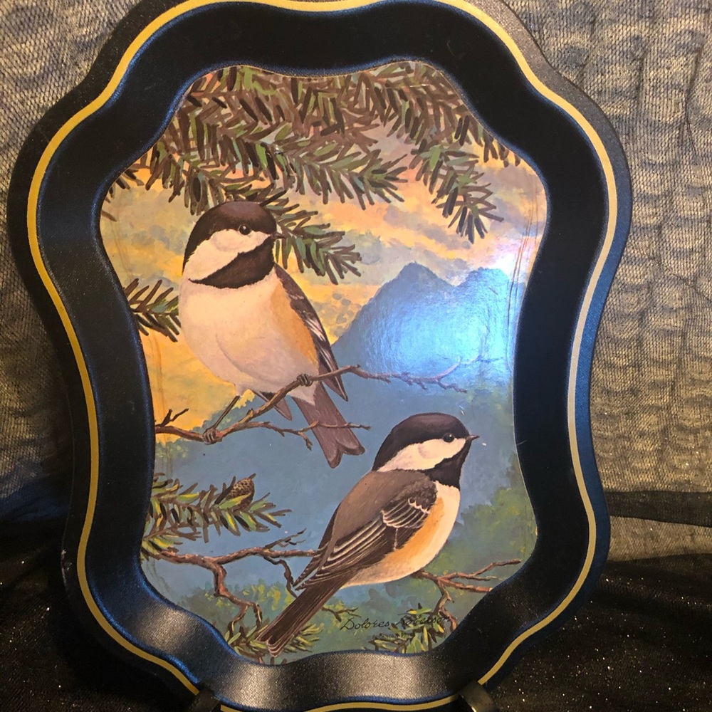 Dolores Robeson Vintage Small bird tray